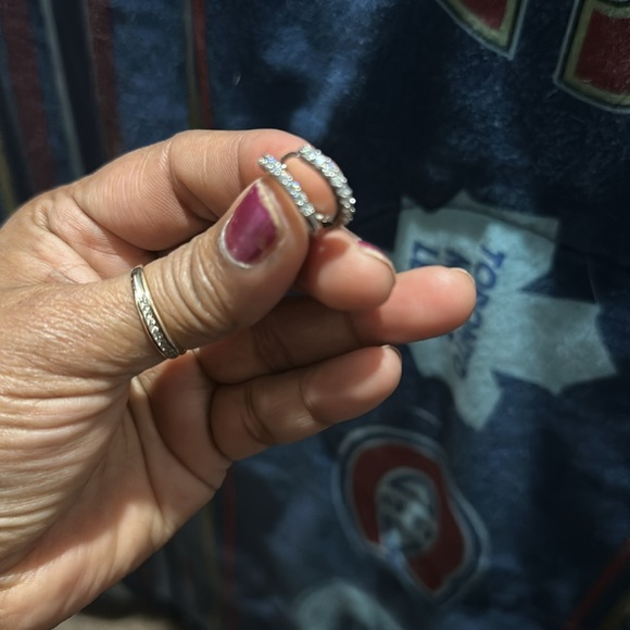 Diamond Encrusted Korean Ear Accessories Senior Sense Temperament Foreign Trade - Picture 6 of 7